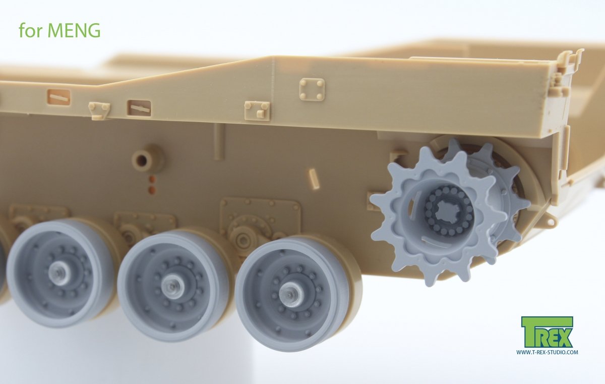 T-Rex Studio TR35002-1 M1 Abrams Road Wheel Set for MENG 1/35 – image 2