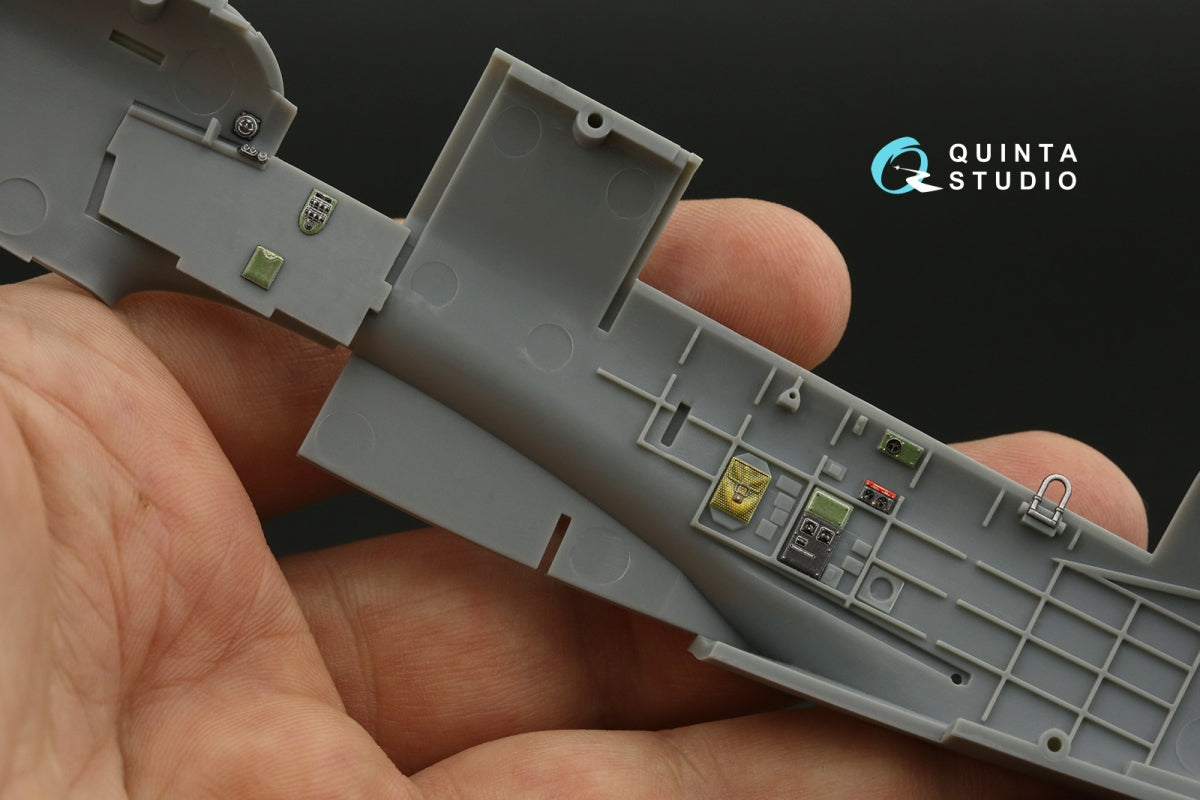 Quinta Studio QDS-48534 Fairey Fulmar Mk.II 3D-Printed &amp;amp; colored Interior on decal paper (Trumpeter) (small version) 1/48 – imagen 7