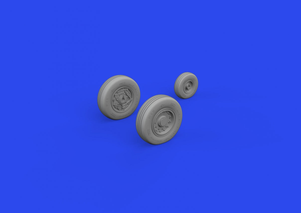 Eduard 648923 A-10C wheels Academy 1/48 – imagen 2