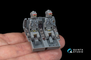 Quinta Studio QD48166 A-6E TRAM Intruder 3D-Printed &amp;amp; colored Interior on decal paper (for HobbyBoss kit) 1/48 – obrázek 4