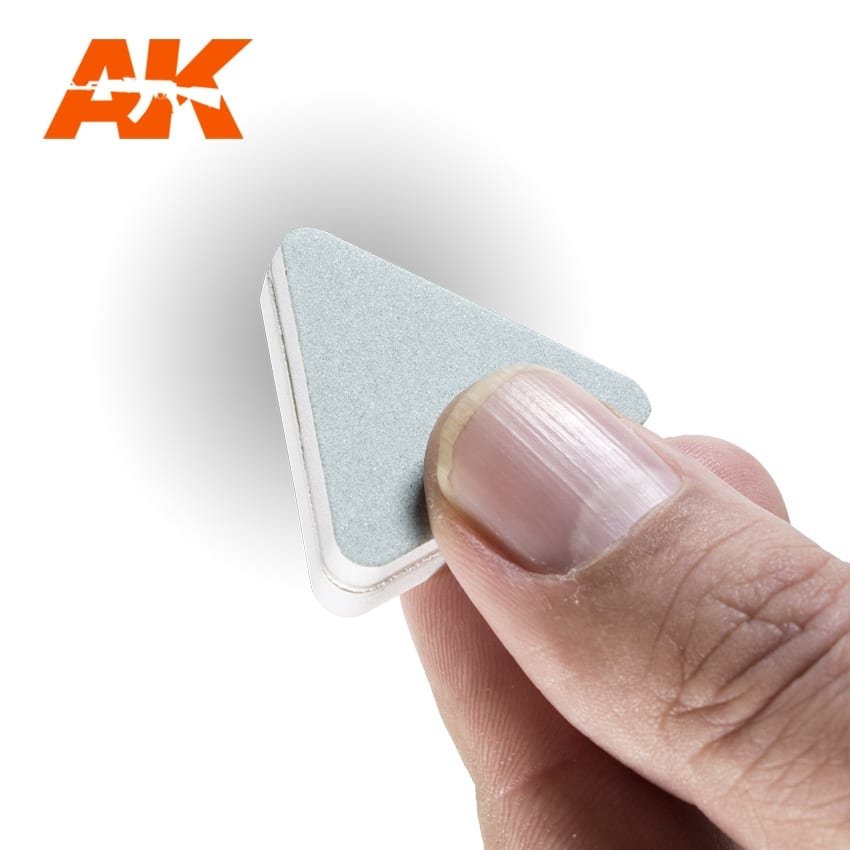 AK Interactive AK9029 DOUBLE SIDED SPONGE (SEMI-GLOSS EFFECT / FINE POLISHING) – Bild 4