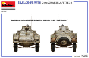 MiniArt 35431 Sd.Kfz.234/3 With 2cm Schwebelafette 38 1/35 – obrázek 16