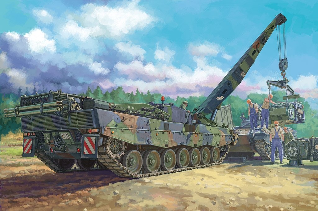 Hobby Boss 84565 Modern German BPz3 "Buffalo" armored rescue vehicle 1/35
