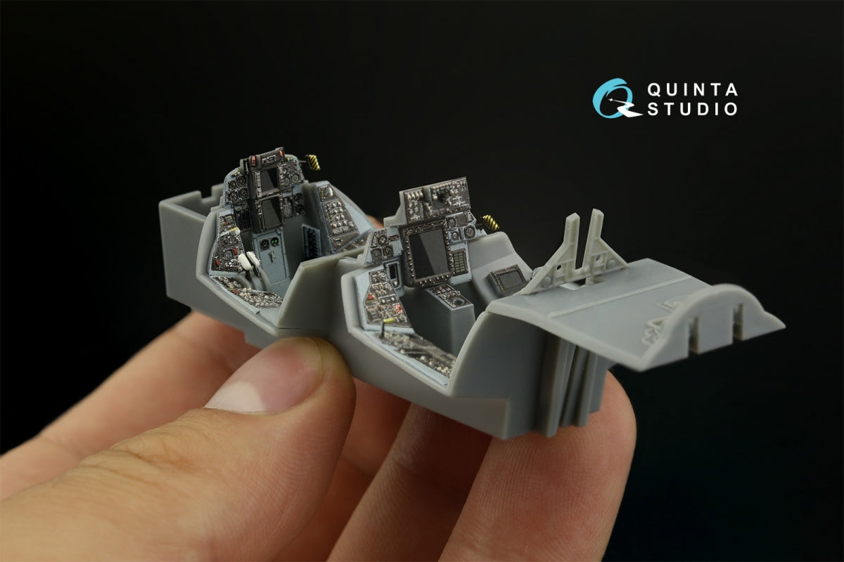 Quinta Studio QDS-48396 F-14B 3D-Printed colored Interior on decal paper (Hobby Boss) (Small version) 1/48 – image 9