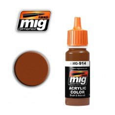 Munitions de Mig Jimenez 0914 ROUGE MARRON LUMIÈRE