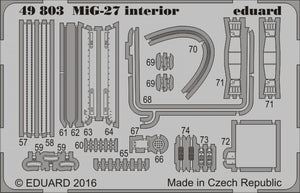 Eduard 49803 MiG-27 interior TRUMPETER 1/48 – image 2
