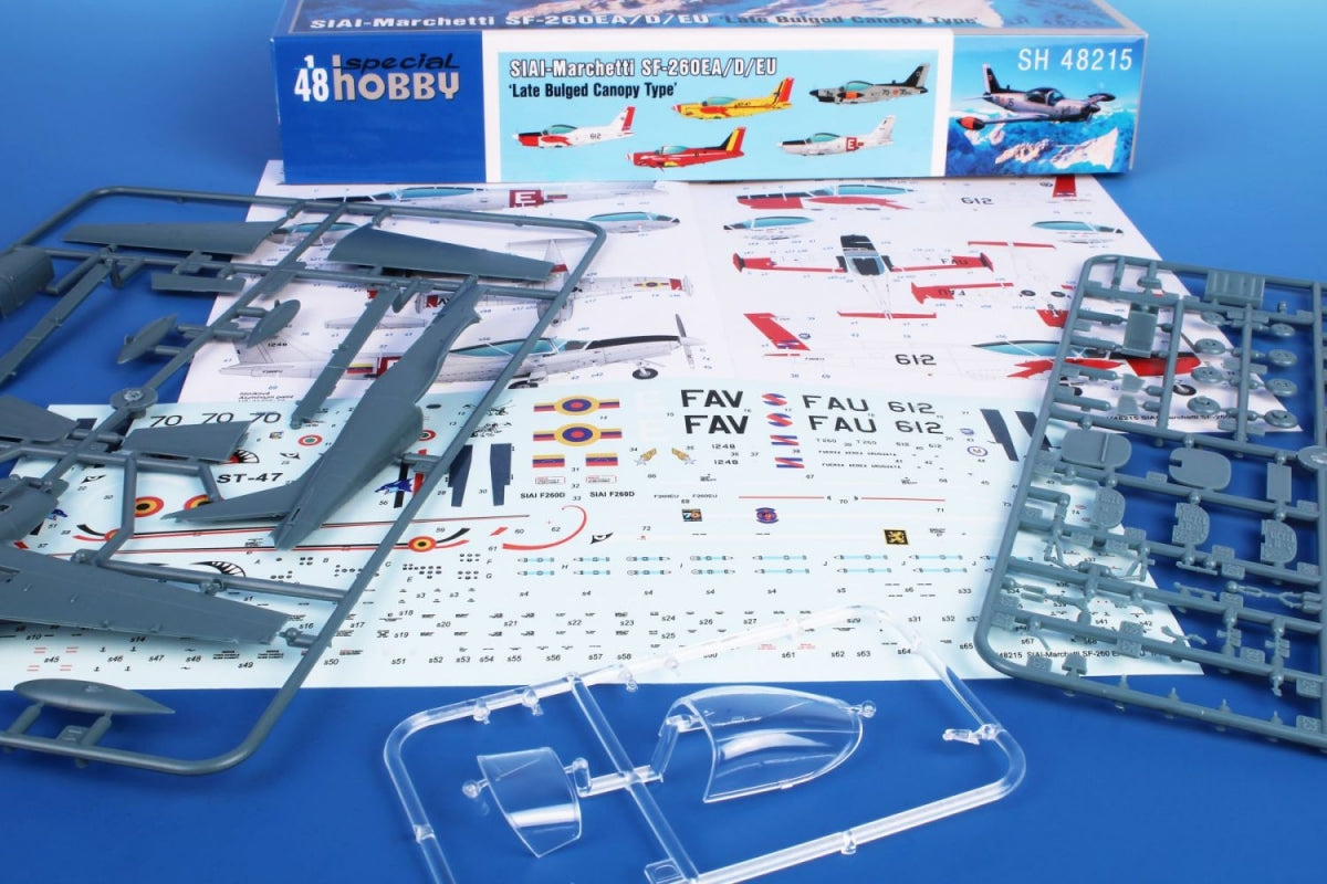 Special Hobby 48215 SIAI-Marchetti SF-260EA/D/EU ‘ Late Bulged Canopy Type’ 1/48