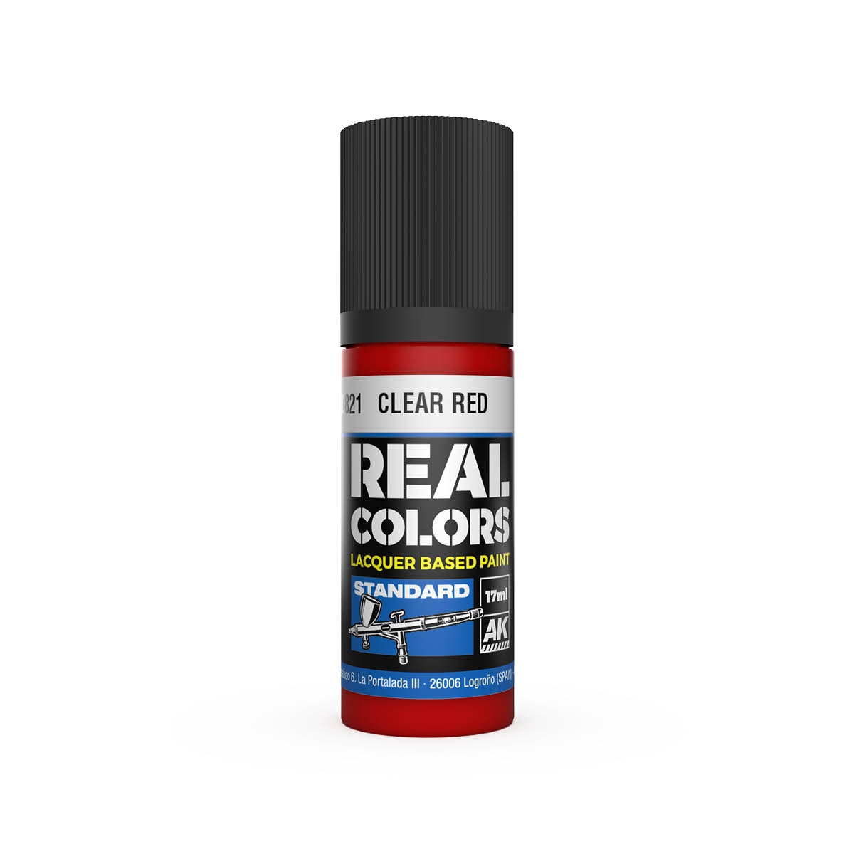 AK Interactive RC821 Clear Red 17 ml – image 2