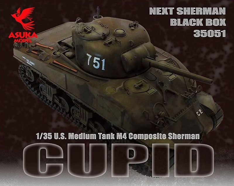 Asuka 35-051 US Medium Tank M4 Composite 1/35