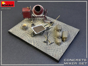MiniArt 35593 CONCRETE MIXER SET 1/35 – Bild 2