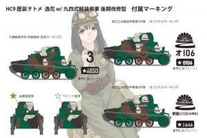 Fine Molds HC09 Itsuka w/ Type 97 Tankette Late 1/35 – zdjęcie 4