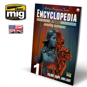 Ammo of Mig Jimenez 6221 ENCYCLOPEDIA OF FIGURES MODELLING TECHNIQUES VOL. 1 - COLOR, SHAPE, AND LIGHT (English)