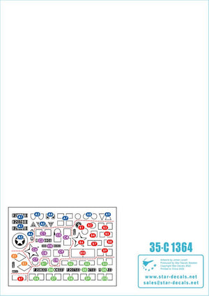 Star Decals 35-C1364 Daimler Armored Car 1 British and Belgian service in WW2 1/35 – image 2
