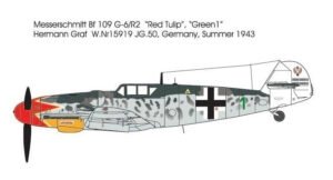KA Models KP-48001A Messerschmitt Bf109 G-6 Red Tulip (ex Fujimi) 1/48 – image 5