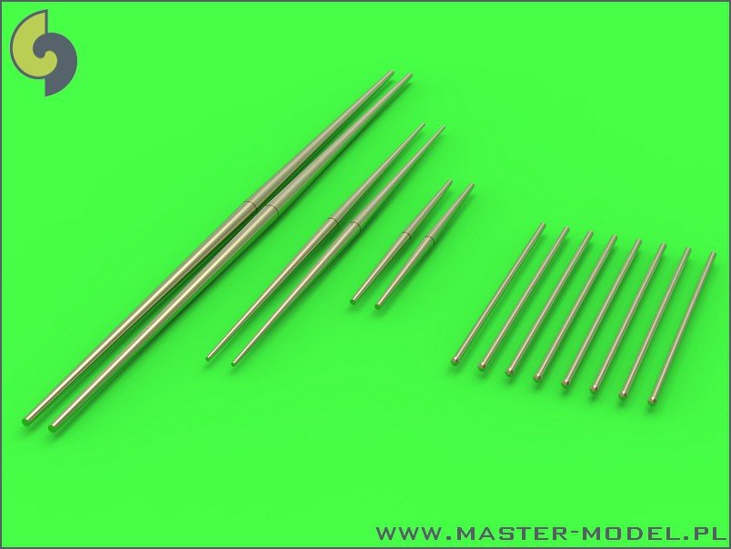 Master SM-350-077 SMS Viribus Unitis - masts, yards and other turned parts set - fits Combrig model – Bild 2