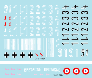 Star Decals 35-C1092 SS-Tigers in France #4 1/35 – image 3