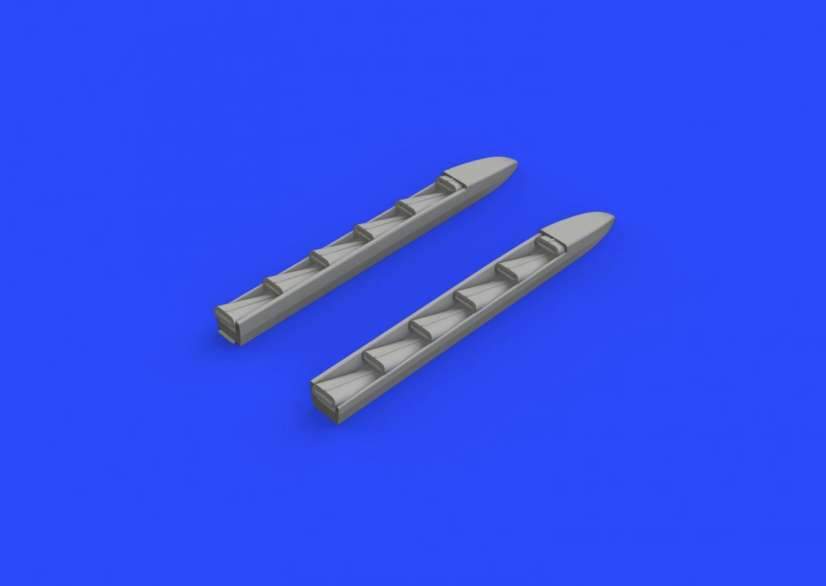 Eduard 672202 Ki-61-Id exhaust stacks TAMIYA 1/72 – obrázek 2