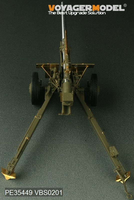 Voyager Model PE35449 WWII US 3inch M5 ATG/w M1 or 105mm Howitzer M2A1Carriage 2in1 For AFV CLUB 35S64 and 35160 1/35 – Bild 8