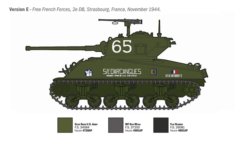 Italeri 96440 M4A3 76mm WET SHERMAN 1/35 – image 7