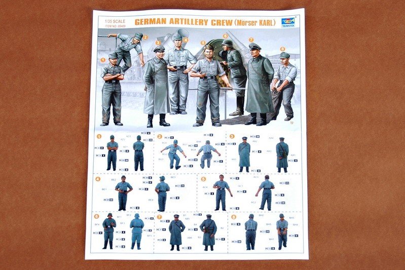 Trumpeter 00409 German Karl gun Artillery 1/35 – immagine 2
