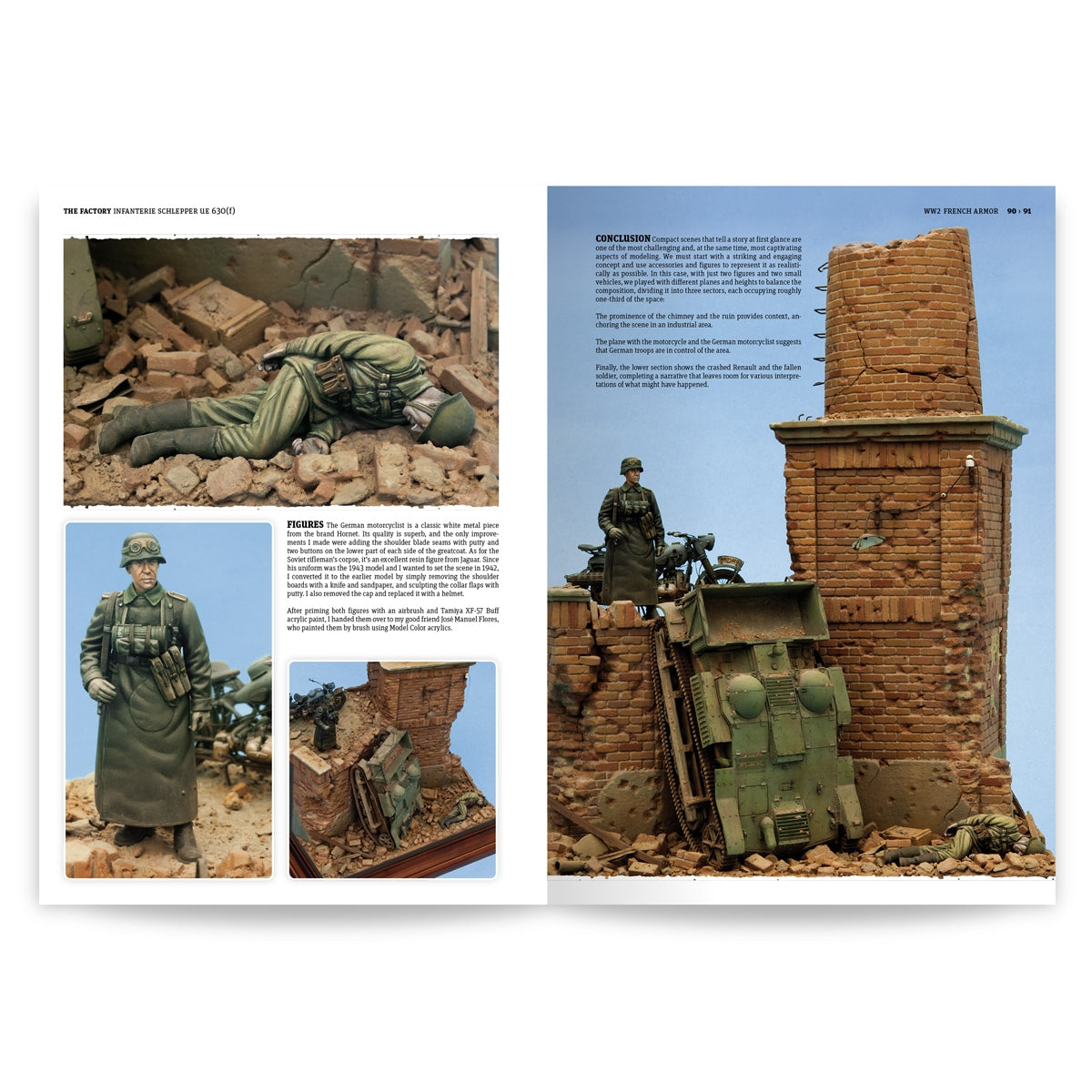AK Interactive AK130027 FRENCH ARMOR – A GUIDE TO PAINTING &amp; WEATHERING TECHNIQUES USING TAMIYA’S FRENCH WWII AFV MODELS