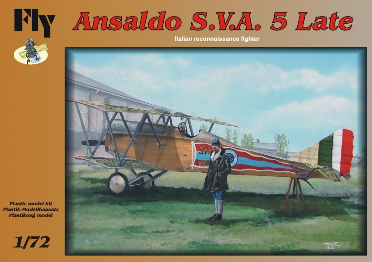 Fly 72002 Ansaldo SVA6 Late 1/72