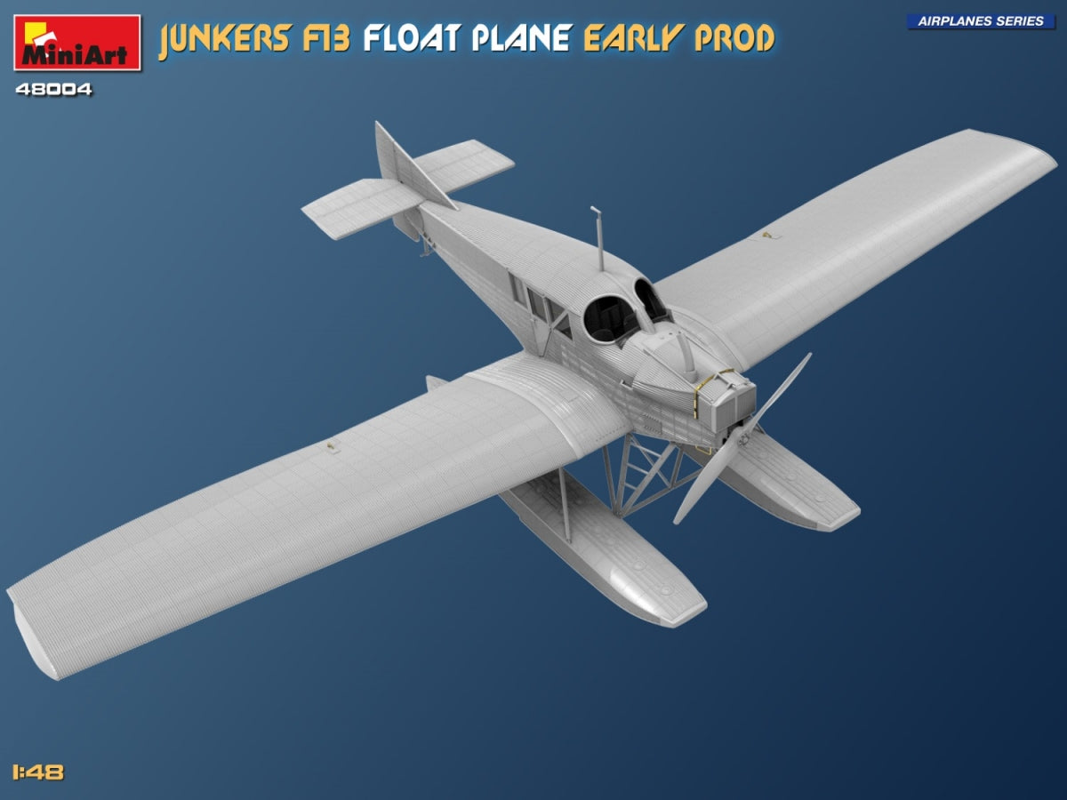 MiniArt 48004 Junkers F13 Float Plane. Early Prod 1/48 – image 4