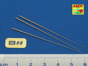 Aber R-26 German 2m antenna rods (set of 3 pcs.) 1/35 – image 2