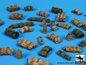Black Dog T72055 Tentage plus bedrolls 1 accessories set 1/72 – immagine 3