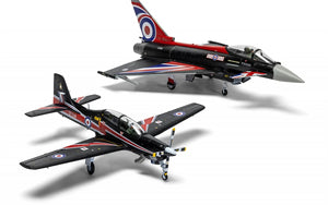Airfix 40003 Eurofighter Typhoon FGR.4 "Blackjack" &amp; Shorts Tucano T.1 - Twin Pack - 1/72