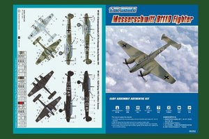 Hobby Boss 80292 Messerschmitt Bf110 Fighter 1/72 – Bild 2