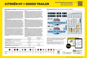 Heller 50331 Citroen HY + Goods Trailer 1/24 – image 4