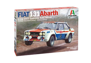 Italeri 3621 Fiat 131 Abarth 1977 Sanremo Rally Winner 1/24 – immagine 2
