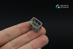 Quinta Studio QD+48553 Schwimmwagen type 166 3D-Printed &amp;amp; colored Interior on decal paper (Tamiya) (with 3D-printed resin parts) 1/48 – Bild 7