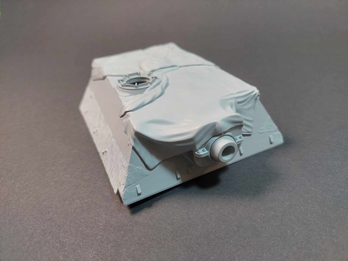 Panzer Art RE35-752 Elefant&amp;quot;upper hull with canvas cover 1/35 – immagine 4