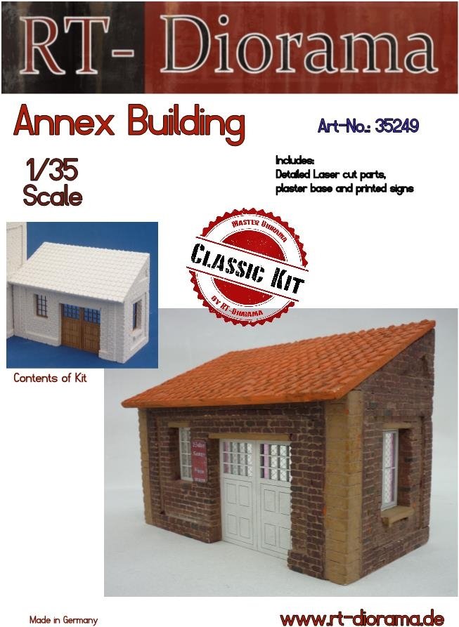 RT-Diorama 35249 Bâtiment annexe 1/35