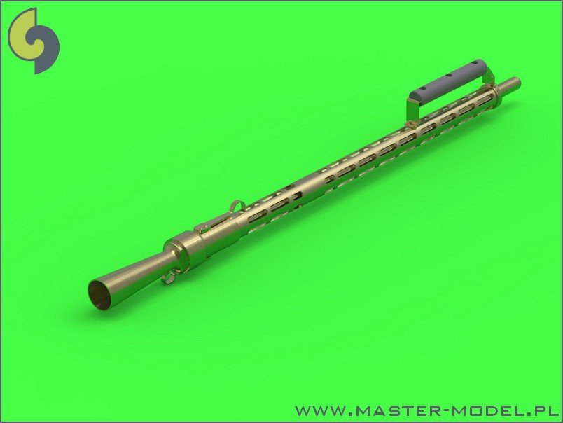 Master GM-35-009 KPV - Russian 14.5mm heavy machine gun - elongated cooling slots - used on ZPU-1/2/4 anti-aircraft systems (1pc) (1/35) – image 4