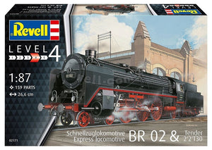 Revell 02171 Express locomotive BR 02 - Tender 2 2mT30 1/87 – image 2