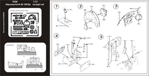 Aires 7008 Messetschmitt Bf 109G cockpit set 1/72 HASEGAWA – image 2