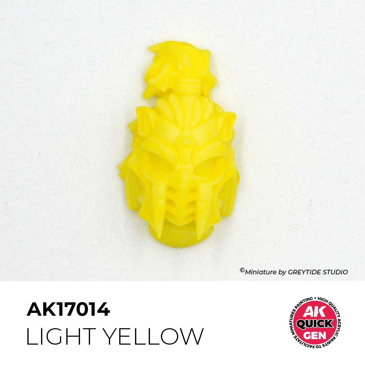 AK Interactive AK17014 LIGHT YELLOW – QUICK GEN COLOR 18ml