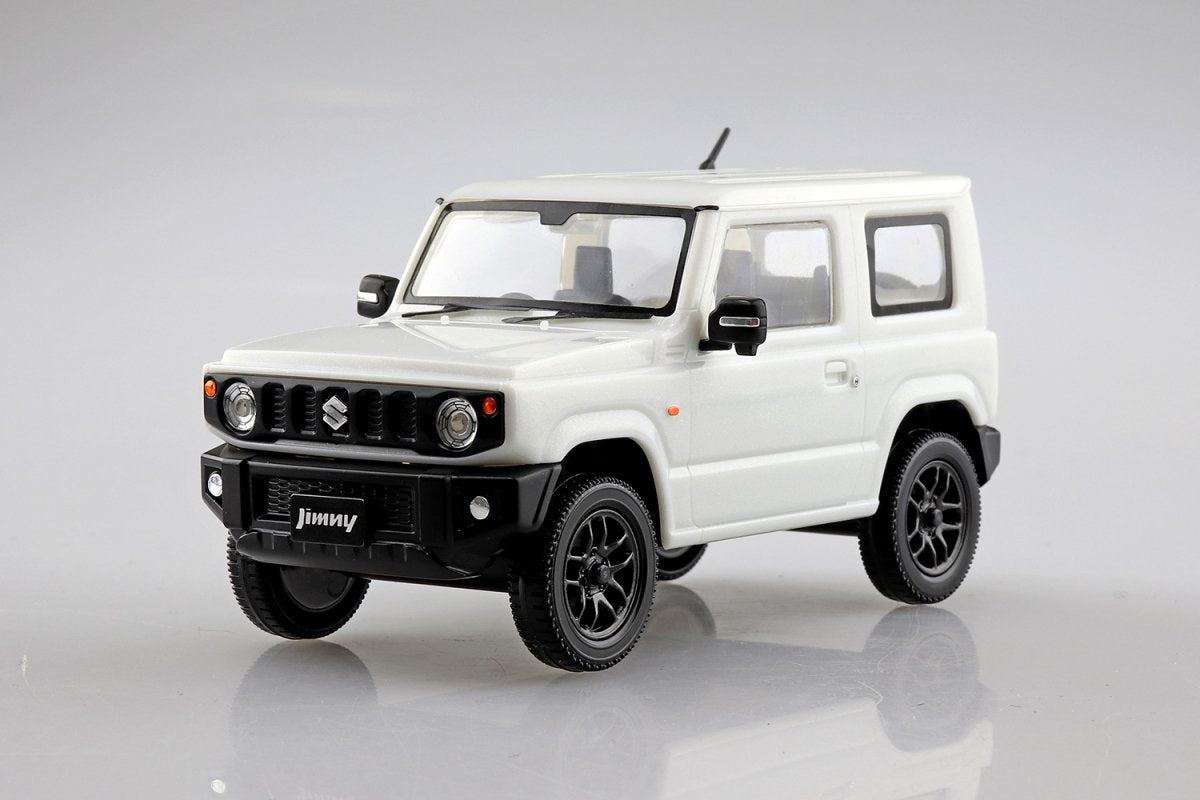 Aoshima 05817 Suzuki Jimny (Pure White Pearl) 1/32 – obrázek 2