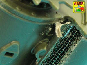 Aber 35G39 Siatki do czołgów KW 1 i KW 2 / Nets for KW 1 and KW 2 tanks 1/35