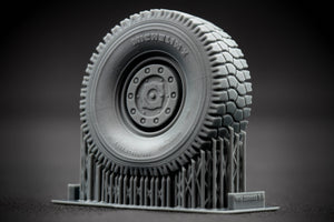 ScaleX WM 35006S KOZAK 2 Sagged wheel set (for ICM) 1/35
