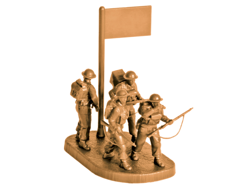 Zvezda 6226 British Recon Team 1939-1945 (Art of Tactic) 1/72 – Bild 3
