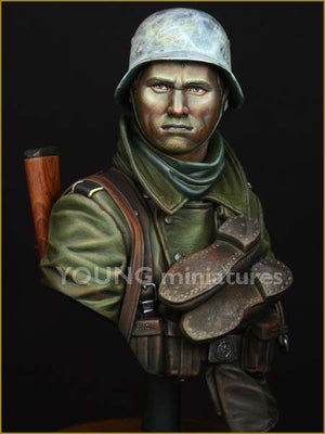 Young Miniatures YM1825 German Infantry Russian Front WWII 1/10 – Bild 2
