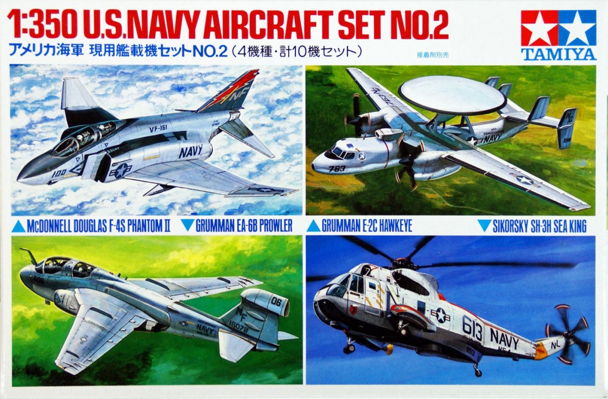 Tamiya 78009 US Navy Aircraft Set No. 2 (1/350)