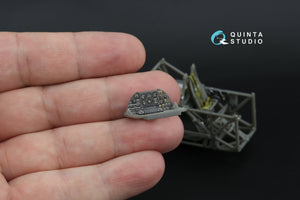 Quinta Studio QD+48582 Westland Lysander Mk.I 3D-Printed &amp;amp; colored Interior on decal paper (Airfix) (with 3D-printed resin parts) 1/48 – immagine 6