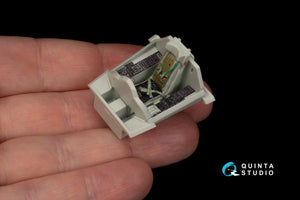 Intérieur imprimé en 3D et coloré sur papier décalcomanie Quinta Studio QD48244 SR-71A (Revell) 1/48 – image 2