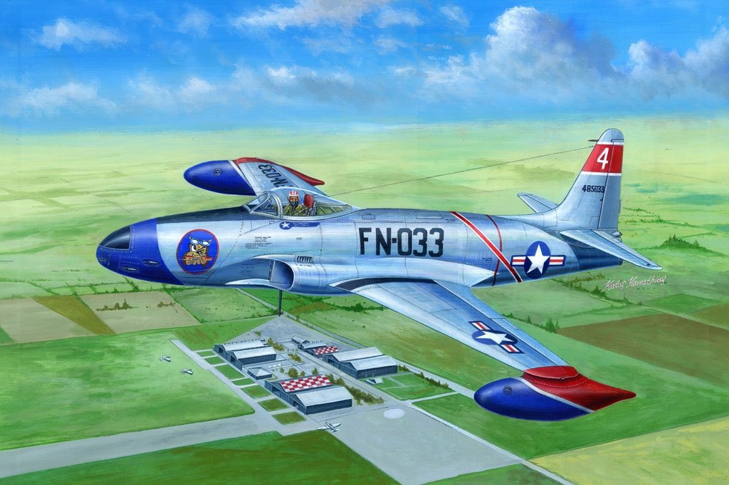 Hobby Boss 81723 F-80A Shooting Star fighter 1/48