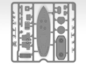 ICM S012 KFK Kriegsfischkutter WWII German multi-purpose boat 1/144 – Bild 9